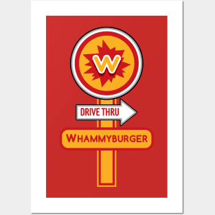 Whammyburger Drive Thru Posters and Art